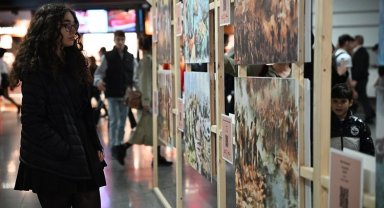 Bağımsızlık mücadelesi İstanbul metrolarını süsledi
