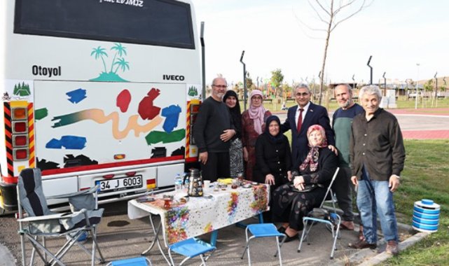 Başkan Işık, Yedigöller'de karavancıları ziyaret etti