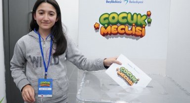 Beylikdüzü Çocuk Meclisi yeni başkanını seçti