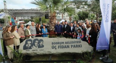 Bodrum'da 'Üç Fidan Parkı' açıldı