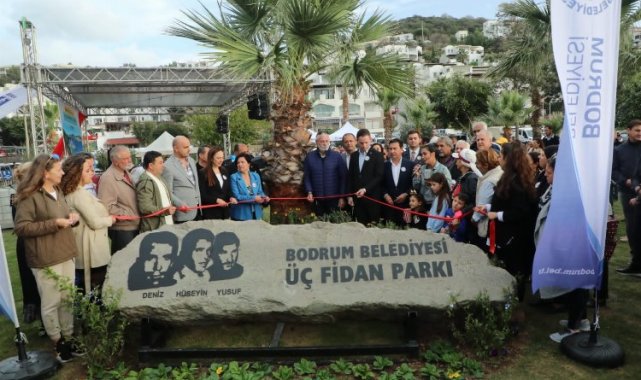 Bodrum'da 'Üç Fidan Parkı' açıldı