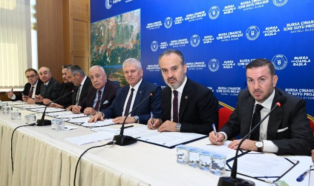 Bursa Çınarcık suyu için 9 koldan çalışılıyor