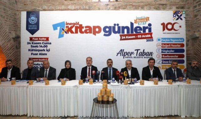 Bursa İnegöl 7. Kitap Günleri'ne hazırlanıyor