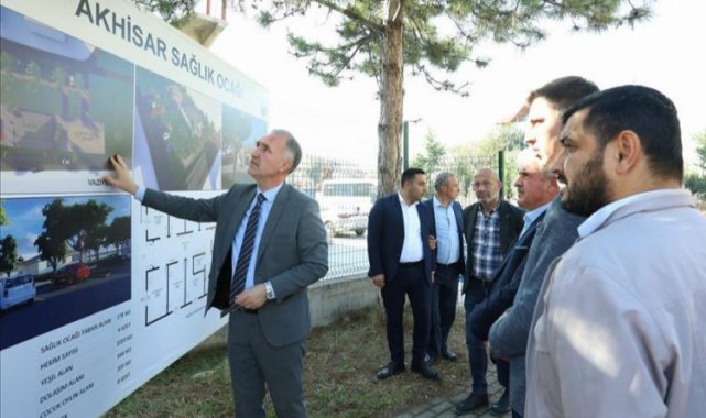 Bursa İnegöl'de Akhisar Sağlık Ocağı'na temel