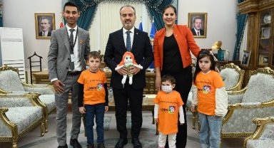 Bursa'da Başkan Aktaş'ın özel konukları