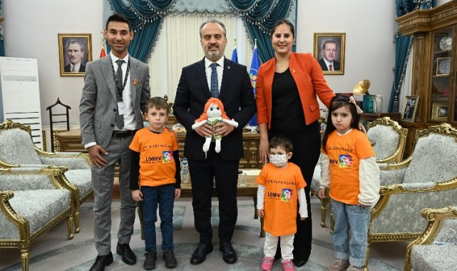 Bursa'da Başkan Aktaş'ın özel konukları