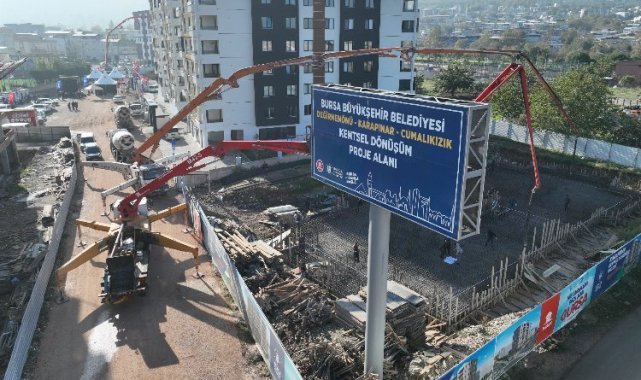 Bursa'da kentsel dönüşüm hamlesi sürüyor