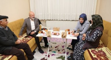 Çolakbayrakdar ailesinden çölyak hastasına ziyaret
