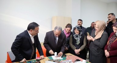 Destek Kayseri Talas'tan üretim kadınlardan