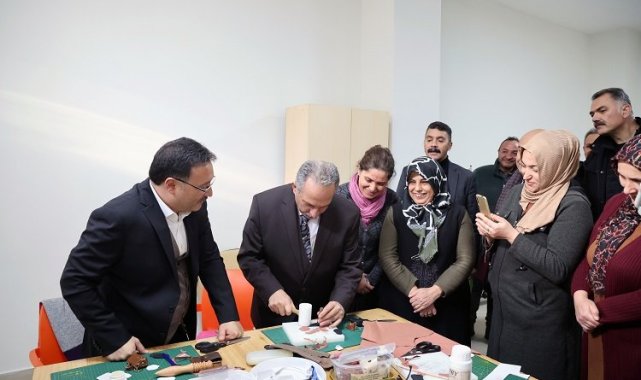 Destek Kayseri Talas'tan üretim kadınlardan