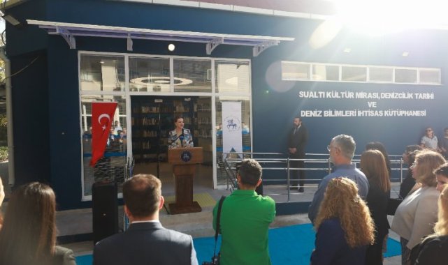Dokuz Eylül'den denizciliğe özel kütüphane
