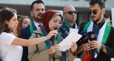Dokuz Eylül'den İsrail zulmüne kınama