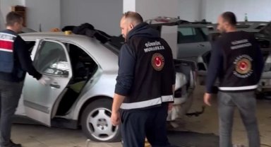 Düzce'de kaçak oto ve yedek parça operasyonu