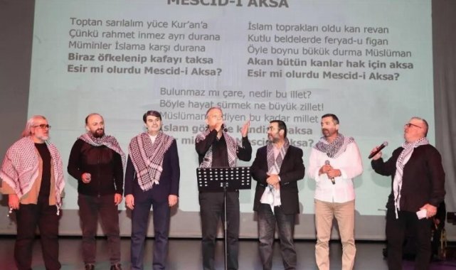 Gebze'den Filistin'e 'ses' ve 'nefes'