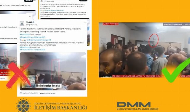 Hastane saldırısındaki görüntüler silah değil!