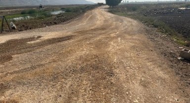 Hatay Kırıkhan'da üretime giden yollar yenileniyor