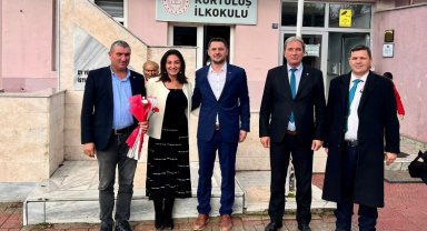 İpsala'da Aybike Şimşek öğretmenleri unutmadı