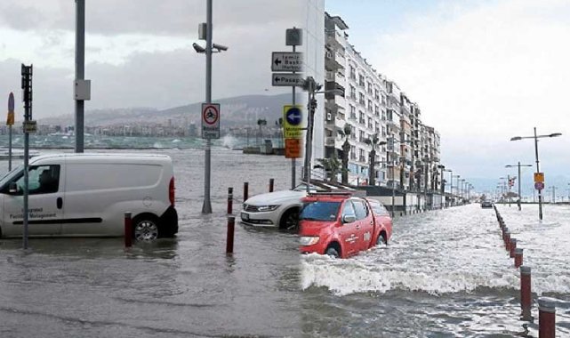 İzmir'de alarm! Deniz taşabilir