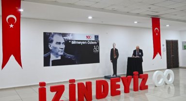 Karabağlar'dan Ata'ya saygı duruşu
