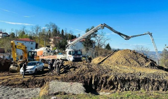 Karadüz'de doğal gaz sevinci