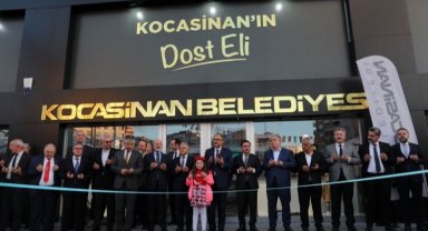 Kayseri Kocasinan'da Dost Eli Mağaza açıldı