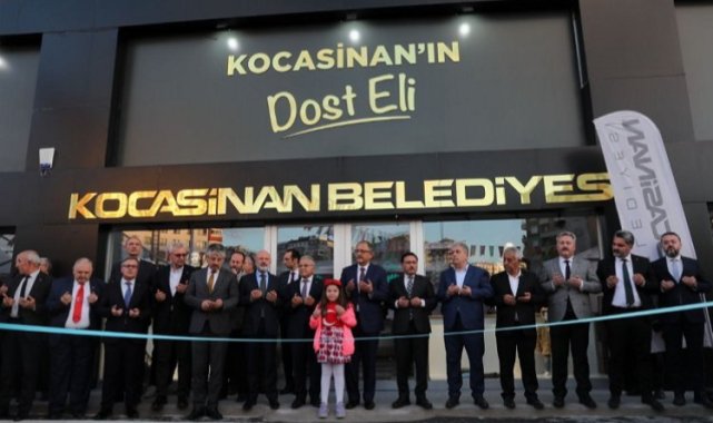 Kayseri Kocasinan'da Dost Eli Mağaza açıldı