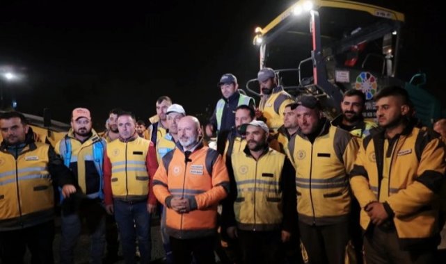 Kayseri Kocasinan'dan 40 saatlik hizmet rekoru