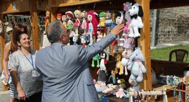 Kayseri Talas'ta maharetli eller misafirlerini bekliyor