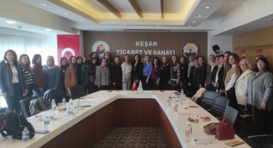 Keşan'da kadınlara farkındalık semineri
