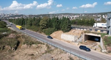 Kocaeli Stadyumu yolunda trafik düzenlemesi