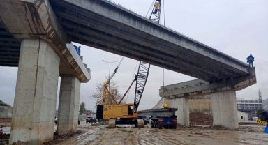 Kocaeli'de Yeşilova-Solaklar Kavşağı'nda ilerleme yüzde 60