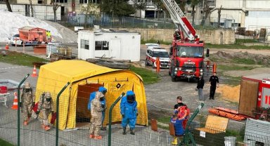 Kocaeli'den AFAD'ın tatbikatına destek