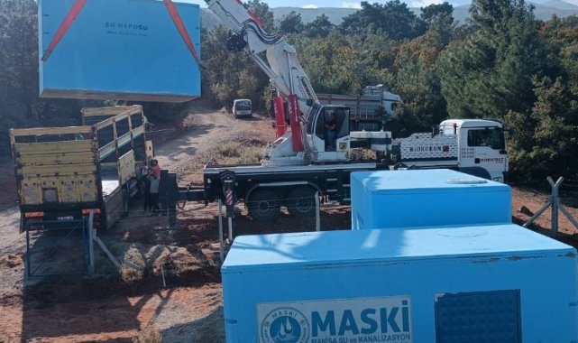 Manisa Salihli'ye yeni içme suyu deposu
