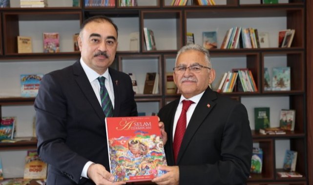Memduh Büyükkılıç Azeri Büyükelçi'yi ağırladı