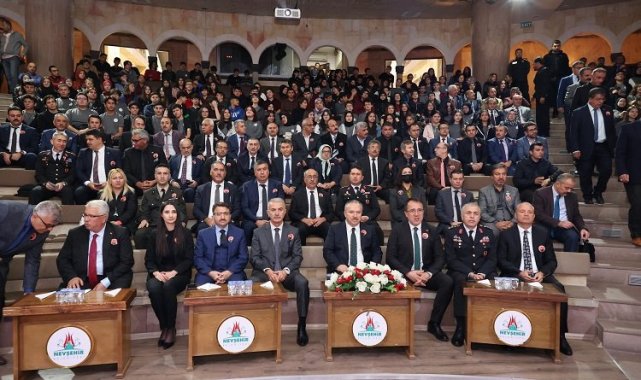 Nevşehir Kapadokya'da Ata'ya anlamlı anma