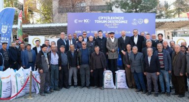 Tarımda verimlilik Bursa Büyükşehir'le artıyor