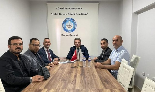 Türk Diyanet Vakıf-Sen'den Hilmi Şanlı Bursa'da