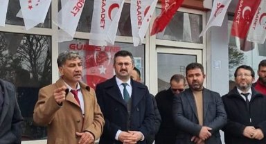 Ali Osman Yıldız Saadet Sarıoğlan'den aday adayı
