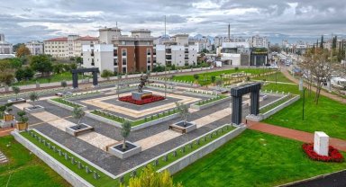 Antalya Muratpaşa'da Şehitlik Parkı açılışa hazır