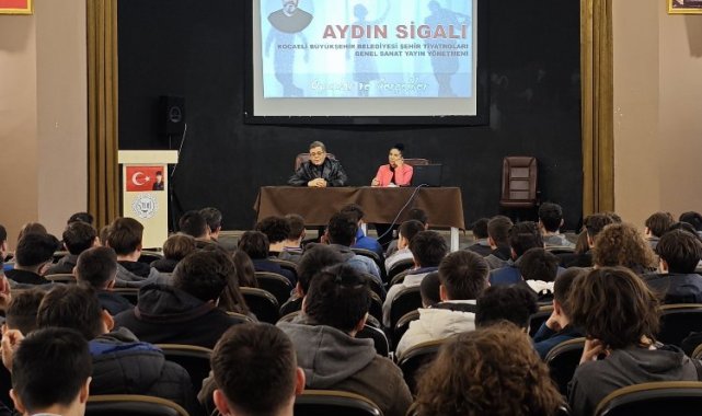 Aydın Sigalı ile tiyatro üzerine sohbet