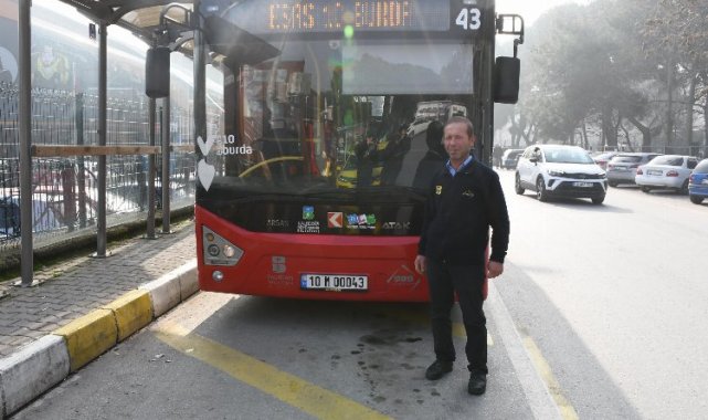 Balıkesirli şoför rahatsızlanan yolcuyu hastaneye yetiştirdi