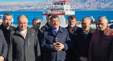 Başkan Gürkan'dan Atabey Feribot İskelesi'nde inceleme