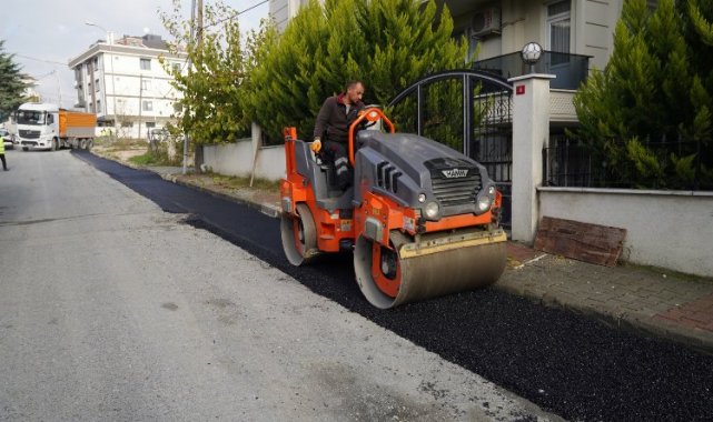 Beylikdüzü'nde eş zamanlı yol bakım çalışmaları