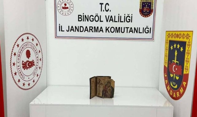 Bingöl'de tarihi eser kaçakçılığı operasyonu