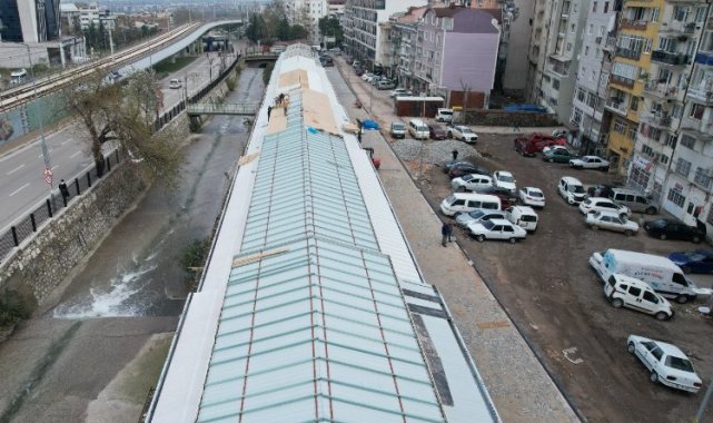Bursa Gökdere Çarşısı yüzde 75 tamamlandı