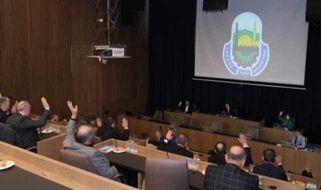 Bursa İnegöl'de yılın son meclisi