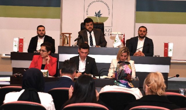 Bursa Osmangazi Meclisi'nde yılın son toplantısı