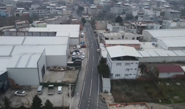 Bursa Yıldırım'da Vakıfköy Caddesi yenilendi