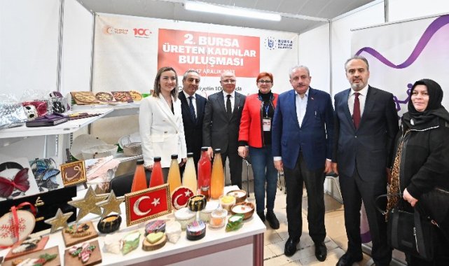 Bursa'da 'Üreten Kadınlar' buluşması