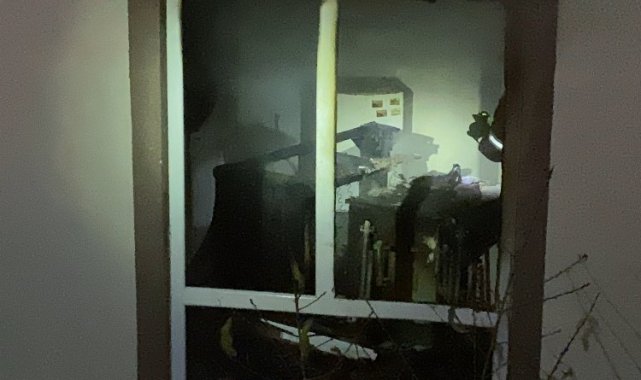 Düzce'de kısa süreli yangın paniği